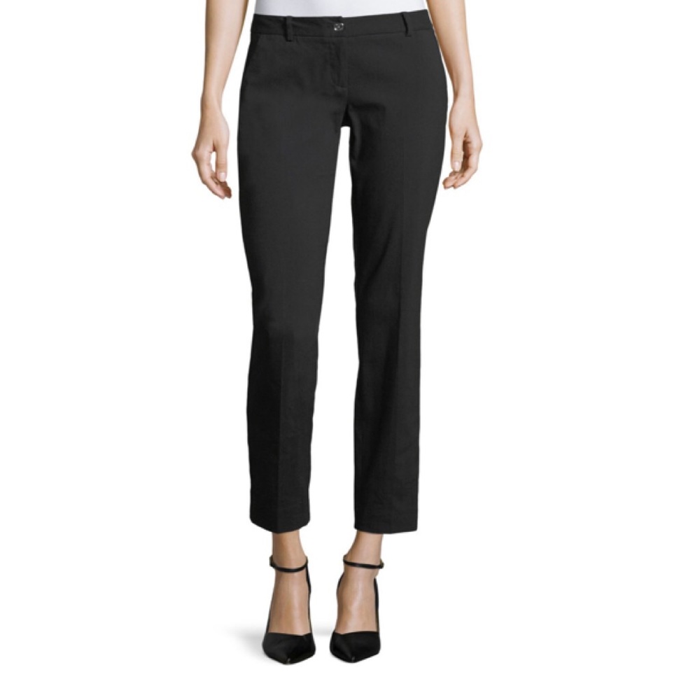 Michael Kors straight stretch crop pants